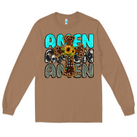 Toasted Coconut amen Long Sleeve Tee - JahusDesignShop