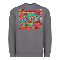 Storm mama with tie dye and flowers Heavyweight Sweatshirt - Artiststas