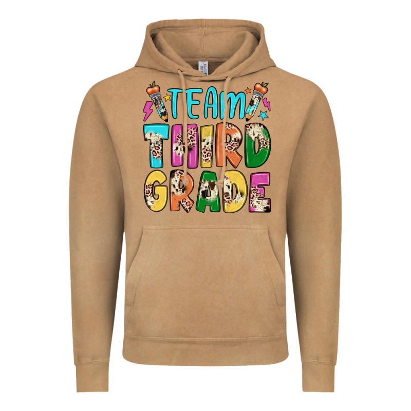 Team Third Grade Vintage Hoodie by JahusDesignShop | Teevron