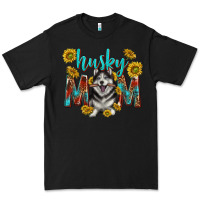 Black western alaskan husky mom Premium Tee - texasbilliewilder