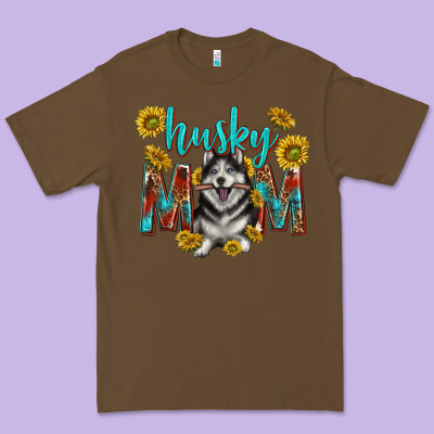 Western Alaskan Husky Mom Premium Tee Designed By Texasbilliewilder