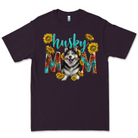 Plum western alaskan husky mom Premium Tee - texasbilliewilder