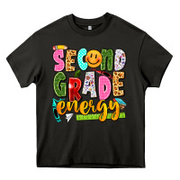 Asphalt second grade energy Heavy Core Tee - texasbilliewilder