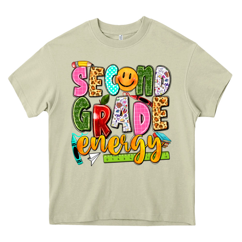 Second Grade Energy Heavy Core Tee by texasbilliewilder | Teevron