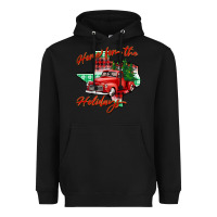 Black home for the holidays texas Heavyweight Hoodie - BarkalooDesign