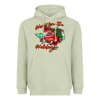 Matcha home for the holidays texas Heavyweight Hoodie - BarkalooDesign