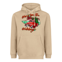 Mushroom home for the holidays texas Heavyweight Hoodie - BarkalooDesign