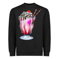 Black milkshake Heavyweight Sweatshirt - AdoDesignShop