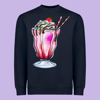 Milkshake Heavyweight Sweatshirt Designed By Adodesignshop