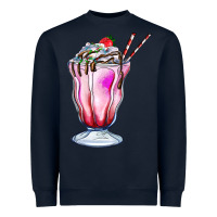Navy milkshake Heavyweight Sweatshirt - AdoDesignShop