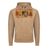 Leopard Cross Butterfly Sunflower Vintage Hoodie | Teevron