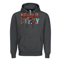 Smoke beautiful crazy Zipper Hoodie - NancyCooperArtShop