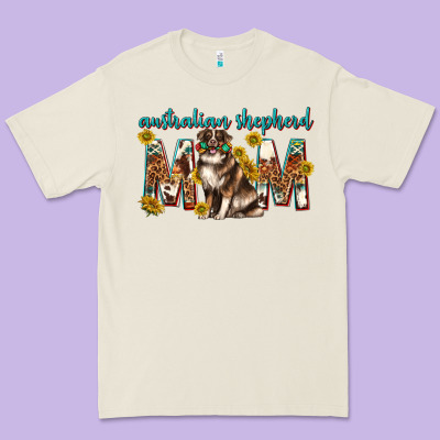 Western Australian Shepherd Mom Premium Tee Designed By Texasbilliewilder