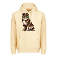 Pina Colada australian shepherd with rope toy Premium Hoodie - texasbilliewilder