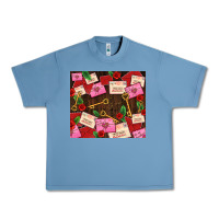 Pebble Blue love letters tumbler Urban Heavy Tee - AdoDesignShop
