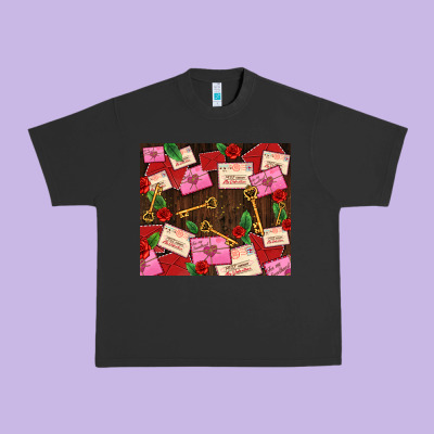Love Letters Tumbler Urban Heavy Tee Designed By Adodesignshop