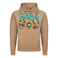 Vintage Coffee i'm just out here trusting god Vintage Hoodie - JahusDesignShop