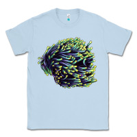 Dusty Blue Sea Coral Classic Tee - LillyAllenDesigns
