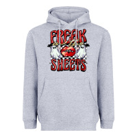 Heather Grey freak in the sheets Heavyweight Hoodie - BarkalooDesign