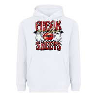 White freak in the sheets Heavyweight Hoodie - BarkalooDesign