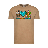 Vintage Coffee peace love whiskey Vintage Tee - AdoDesignShop