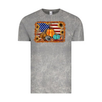 Cloud Rock american flag fall backgraund Vintage Tee - JahusDesignShop