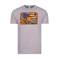 Vintage Zinc american flag fall backgraund Vintage Tee - JahusDesignShop