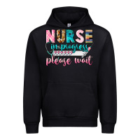 Black nurse in progress Urban Hoodie - CowGirlArtShop
