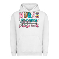 Pigment Lunar Rock nurse in progress Urban Hoodie - CowGirlArtShop