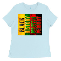 Baby Blue black history month periodt Ladies Tee - Zillion Design Studio