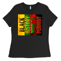 Black black history month periodt Ladies Tee - Zillion Design Studio