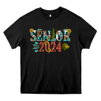 Black senior 2024 Heavy Core Tee - texasbilliewilder