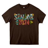 Chocolate Brown senior 2024 Heavy Core Tee - texasbilliewilder