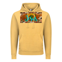 Vintage Mustard jesus Vintage Hoodie - JahusDesignShop