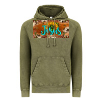 Vintage Olive jesus Vintage Hoodie - JahusDesignShop