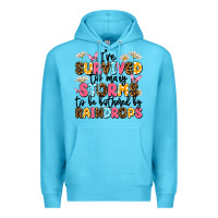 Ocean Blue i've survived too many storms Premium Hoodie - JahusDesignShop