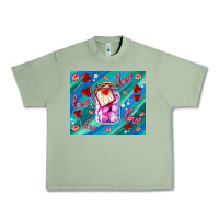 Oil Green sugar with love Urban Heavy Tee - AdoDesignShop