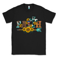 Black western faith arrow sunflowers Classic Tee - BarkalooDesign
