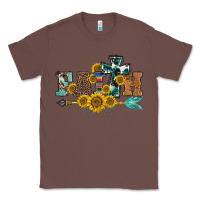 Chestnut western faith arrow sunflowers Classic Tee - BarkalooDesign