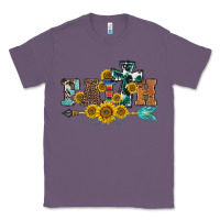 Lavender western faith arrow sunflowers Classic Tee - BarkalooDesign