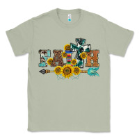 Matcha western faith arrow sunflowers Classic Tee - BarkalooDesign
