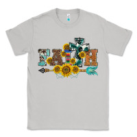 Moon Dust western faith arrow sunflowers Classic Tee - BarkalooDesign