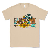 Mushroom western faith arrow sunflowers Classic Tee - BarkalooDesign