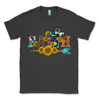 Smoke western faith arrow sunflowers Classic Tee - BarkalooDesign