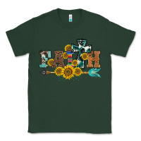 Sports Green western faith arrow sunflowers Classic Tee - BarkalooDesign