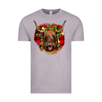 Vintage Zinc highland cow  christmas Vintage Tee - JahusDesignShop