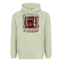 Matcha football vibes smiley face Heavyweight Hoodie - BarkalooDesign