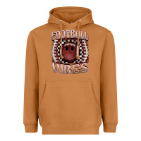 Meerkat football vibes smiley face Heavyweight Hoodie - BarkalooDesign