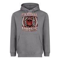 Storm football vibes smiley face Heavyweight Hoodie - BarkalooDesign