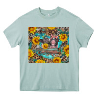 Arona baby pigs with leopard cowhide and sunflowers Heavy Core Tee - Artiststas